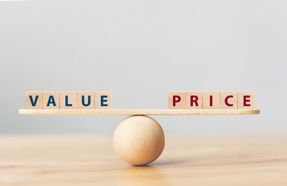 ERP pricing, value price