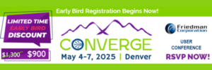 Converge User Conference 2025