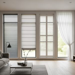 window treatment trends, 2026 color of the year, custom draperies, window fashions, blinds, shades, curtains