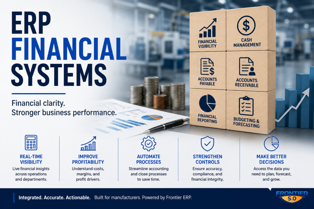Manufacturing ERP Financial Systems | Improve Financial Visibility