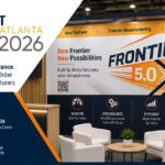 Friedman Corporation IWF 2026 trade show booth featuring Frontier 5.0 and solutions for make-to-order woodworking manufacturers.